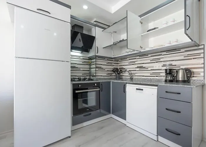 Tatil Evi Stylish 2Br In City Center & Elissa Antalya